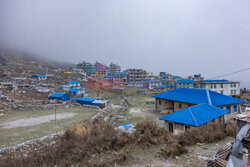 Himalajska wioska Kyanjin Gompa