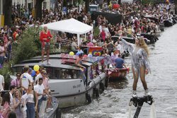 Pride Parade w Amsterdamie