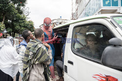 Spiderman z Etiopii