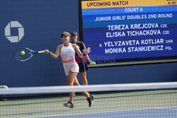 Monika Stankiewicz i  Jelizawieta Kotliar odpadły z US Open