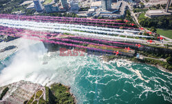 Red Arrows nad wodospadem Niagara