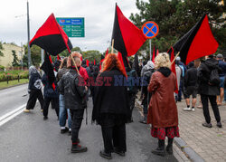 Poznań - demonstracja w obronie Rozbratu