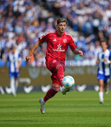 Dawid Kownacki zdobył gola w meczu z Herthą Berlin