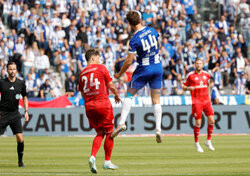 Dawid Kownacki zdobył gola w meczu z Herthą Berlin