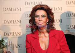 Sophia Loren prezentuje biżuterię Damiani