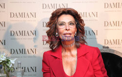 Sophia Loren prezentuje biżuterię Damiani