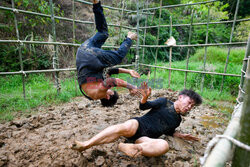 Wrestling w Chinach - AFP