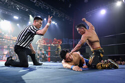 Wrestling w Chinach - AFP