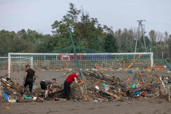 Miasta po przejściu fali powodziowej