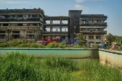 Grand Hotel Beira - symbol rozpaczy Mozambiku - AFP