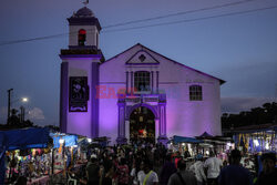 Pielgrzymki do Czarnego Chrystusa w Portobelo w Panamie