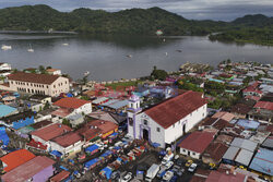 Pielgrzymki do Czarnego Chrystusa w Portobelo w Panamie