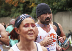 Colin Farrell biegnie w maratonie z przyjaciółką chorą na pęcherzowe oddzielanie się naskórka