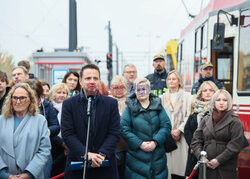 Otwarcie trasy tramwajowej do Wilanowa