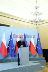 Konferencja szefa Komisji ds. badania wpływów rosyjskich i białoruskich