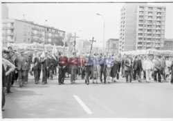 Strajki i demonstracje Solidarności