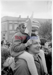 Strajki i demonstracje Solidarności