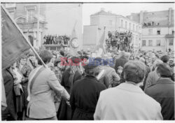 Strajki i demonstracje Solidarności