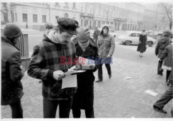 Strajki i demonstracje Solidarności