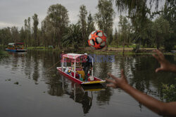 Pływające ogrody Xochimilco