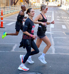 Znani biegną w nowojorskim maratonie