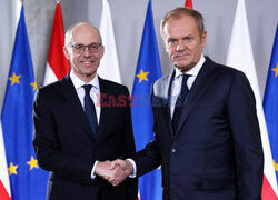 Premier Luksemburga z wizytą w Polsce