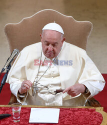 Papież Franciszek spotkał się ze społecznością akademicką Papieskiego Uniwersytetu Gregoriańskiego