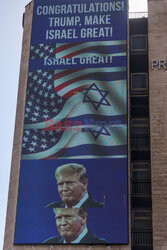 Izrael gratuluje Donaldowi Trumpowi