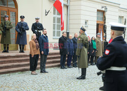 Wizyta minister obrony narodowej Czech w Warszawie