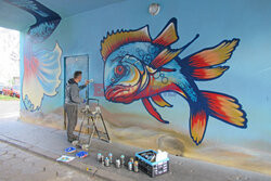 Nowy mural artysty Taki Myk