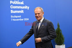 Premier Tusk na Szczycie Europejskiej Wspólnoty Politycznej w Budapeszcie