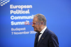 Premier Tusk na Szczycie Europejskiej Wspólnoty Politycznej w Budapeszcie