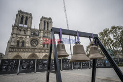 Katedra Notre-Dame miesiąc przed ponownym otwarciem