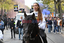 Branża wyścigów konnych protestuje w Paryżu