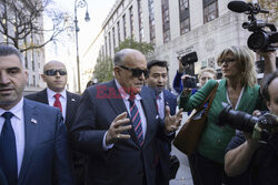 Rudy Giuliani idzie do sądu