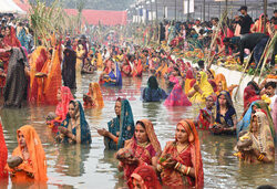 Hinduskie Święto Chhath Puja