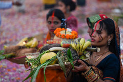 Hinduskie Święto Chhath Puja