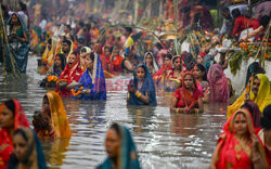 Hinduskie Święto Chhath Puja