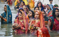 Hinduskie Święto Chhath Puja