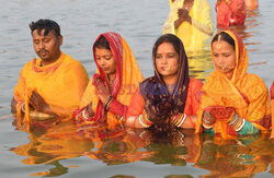 Hinduskie Święto Chhath Puja