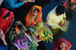 Hinduskie Święto Chhath Puja