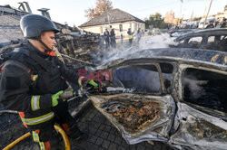 Zabici i ranni w bombowym ataku Rosjan na Zaporoże