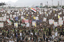 Demonstracja w Jemenie przeciwko izraelskim atakom na Liban