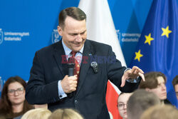 Radosław Sikorski w Gdańsku