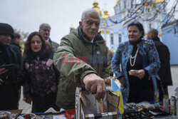 Josep Borrell w Kijowie