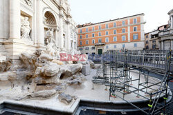 Renowacja fonatnny Fontanny di Trevi