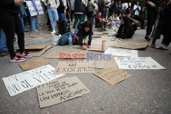 Popowodziowe protesty w Walencji