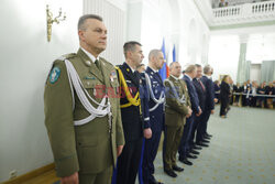 Awanse generalskie w Pałacu Prezydenckim