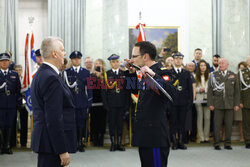 Awanse generalskie w Pałacu Prezydenckim