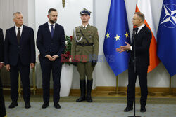 Awanse generalskie w Pałacu Prezydenckim